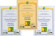 Priznanja nagrade za med, Pčelarstvo Jakubek